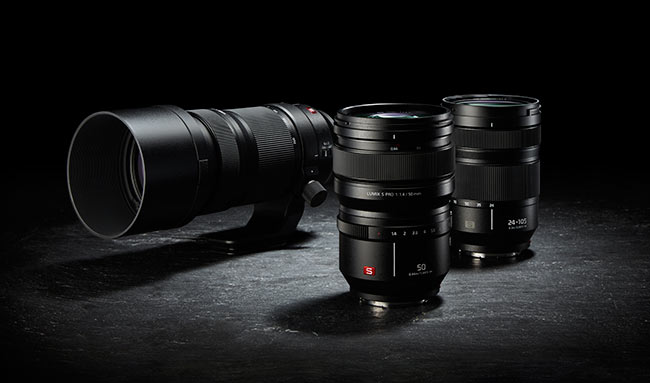 Panasonic Launches Three L-Mount Interchangeable Lenses for the LUMIX S
